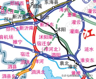 网上关于淮沭新高铁的小道消息层出不穷，不少流传的规划传闻真假难辨。
其实研判铁路