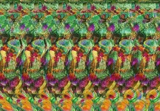 平面图呈现出三维的视角，你会看吗？三维立体图3D裸眼立体图 奇幻立体图