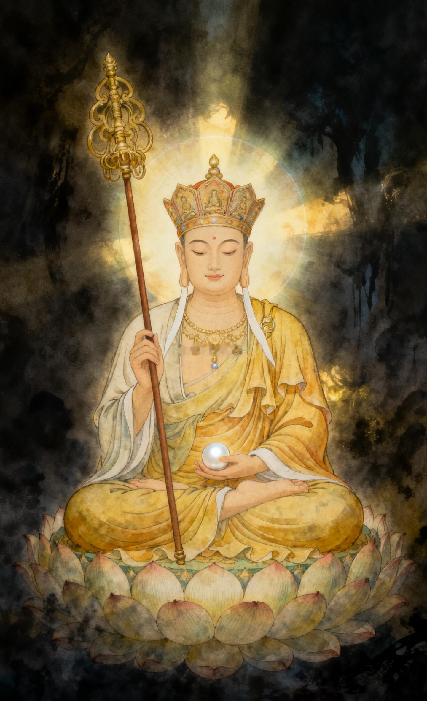 清明已远，思念未歇。为逝去的至亲默念地藏圣号一声，幽冥得光，生者得安，两世牵挂皆
