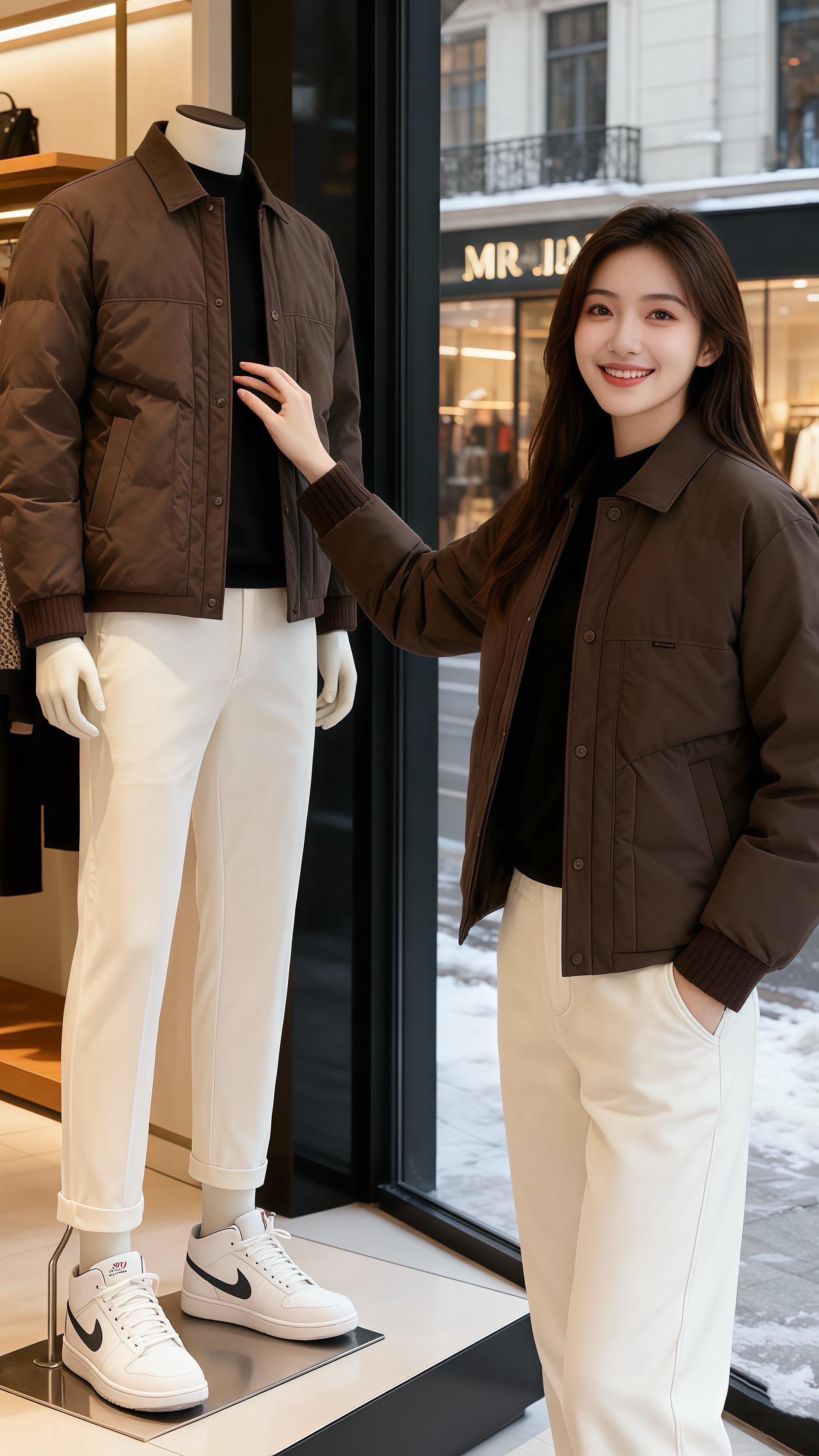 许妍蜷在沙发里刷手机，博美蜷在她膝头团成雪球。皓明推门进来时，目光先落...