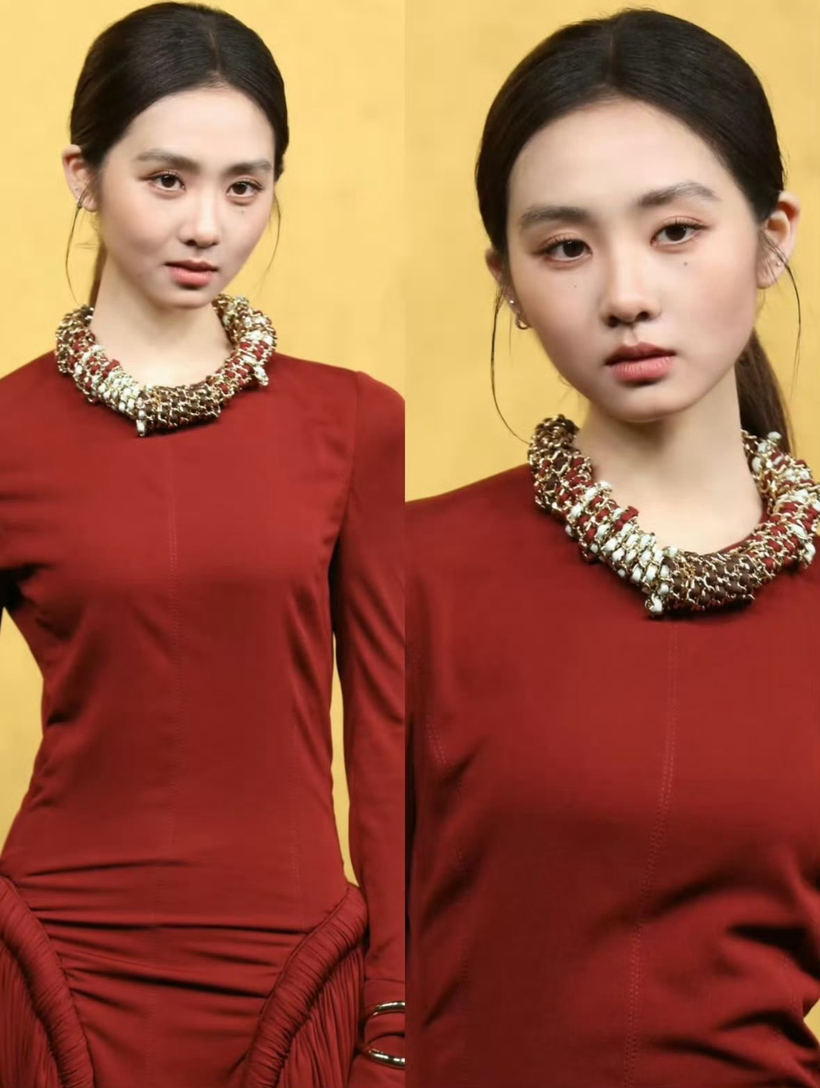 黄多多 眼线 黄多多的眼妆真的找方向了[点赞]淡眼线代替浓妆艳抹，只在眼尾轻轻带