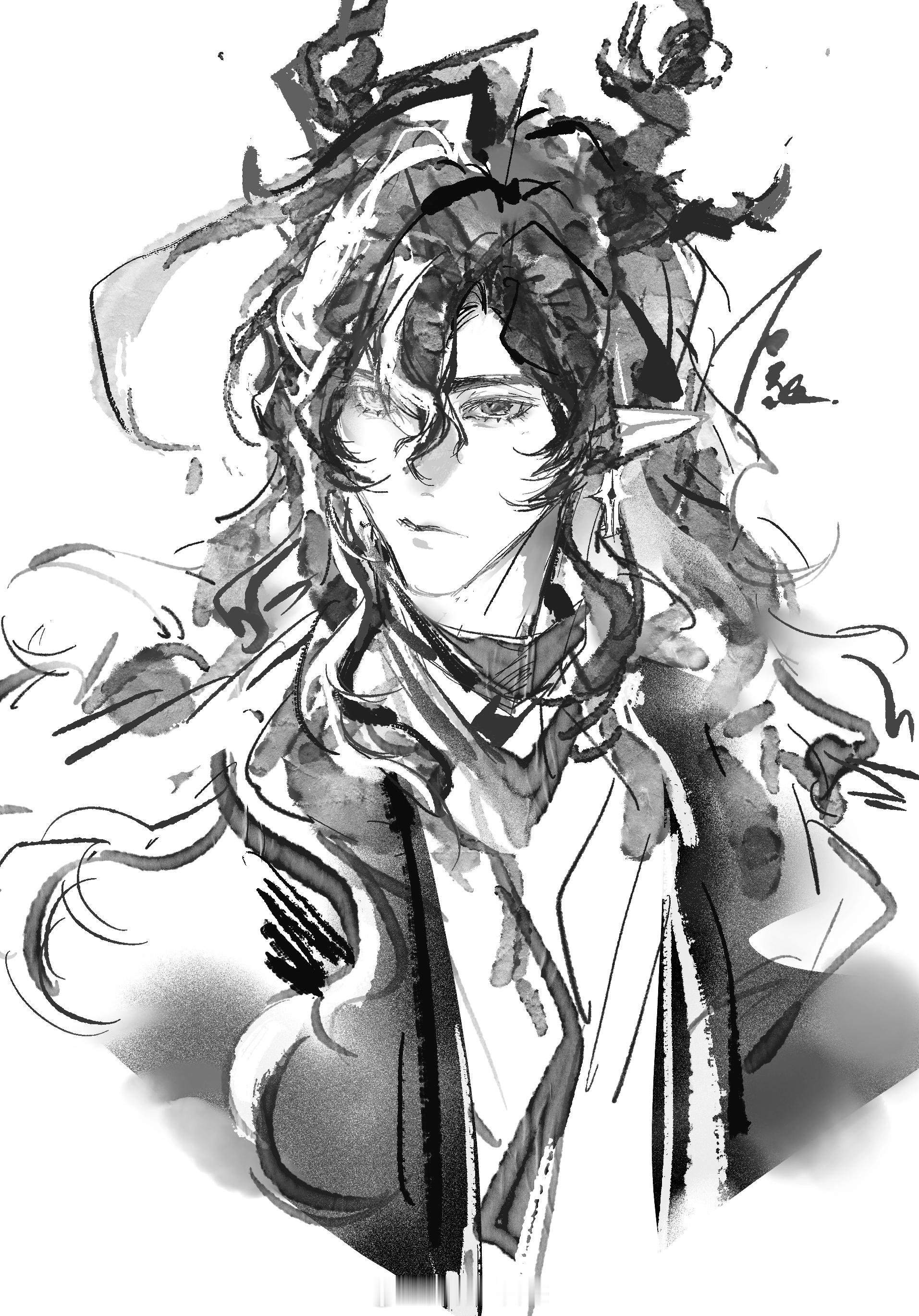 望朔 
