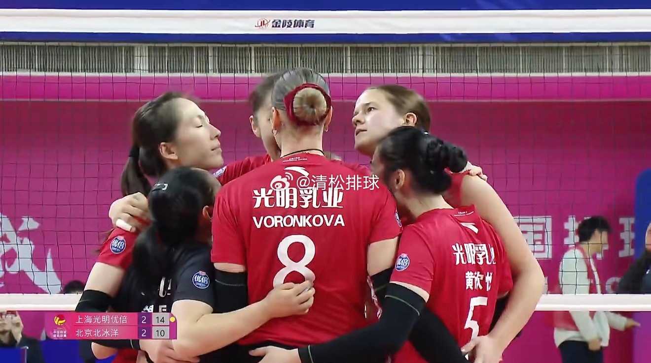 【联赛第六轮 上海女排力克北京夺新年首胜】2025-2026中国女排超级联赛常规