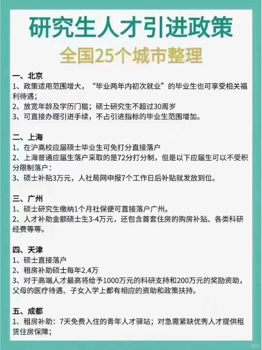 ❤️一分钟，看懂上海人才引进落户的要求！