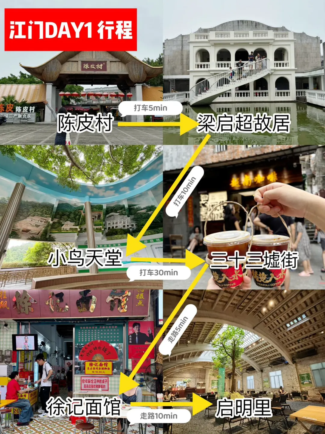 📍江门3天3夜｜保姆级Citywalk路线，直接照抄