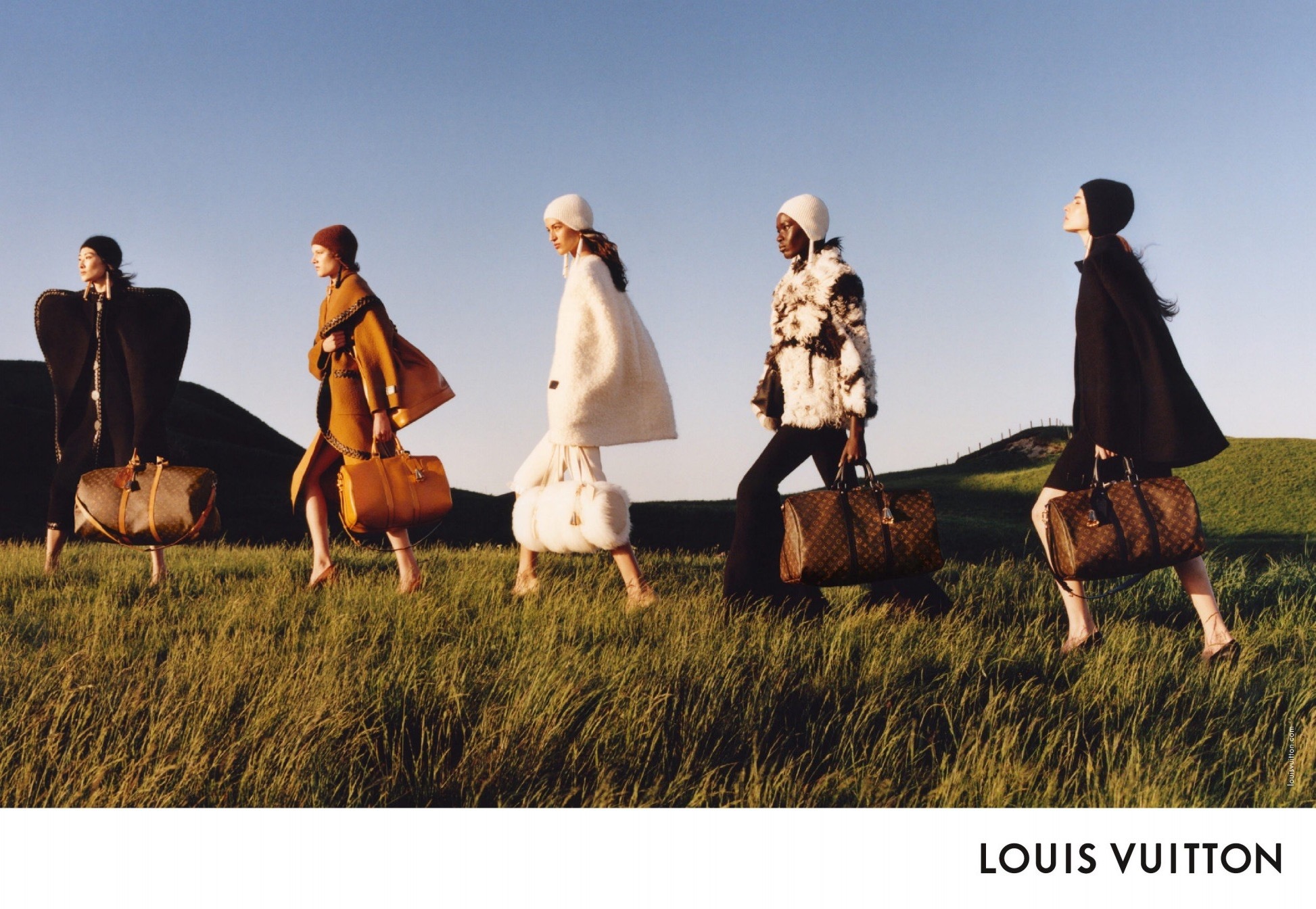 中国超模出镜Louis Vuitton 2026秋冬广告，拿下个人第5支LV成衣