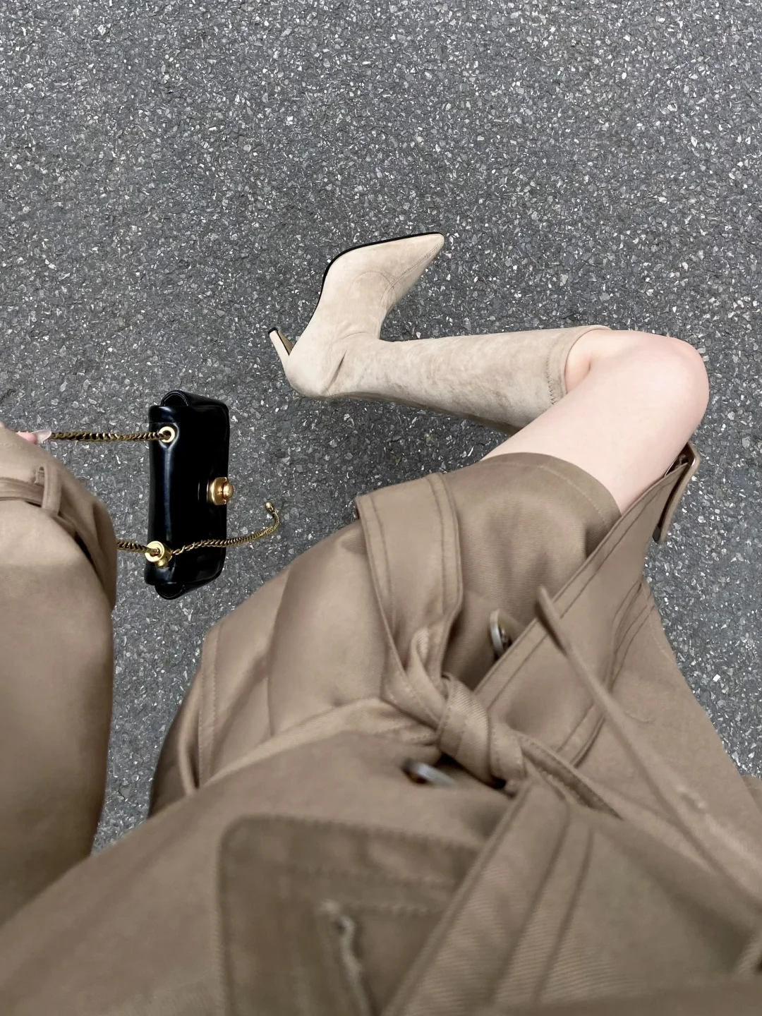 我真的夸累了！风衣的气质高级感真的好好看！