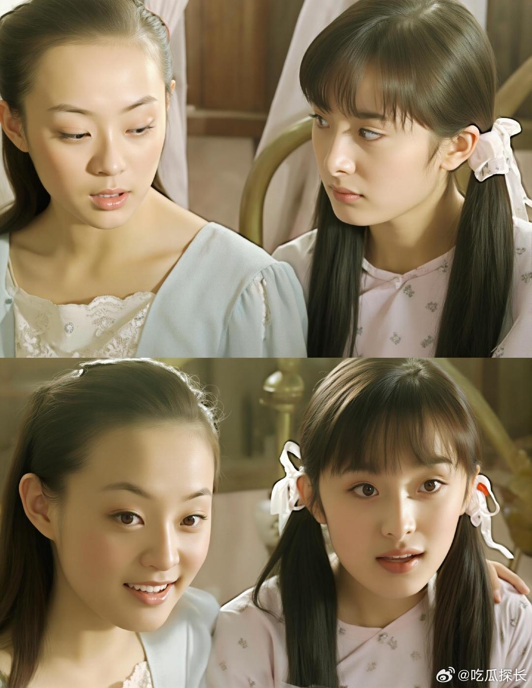 孙俪和杨幂20年前就认识了2003 年《红粉世家》开机时候就合作过，现在回头看真