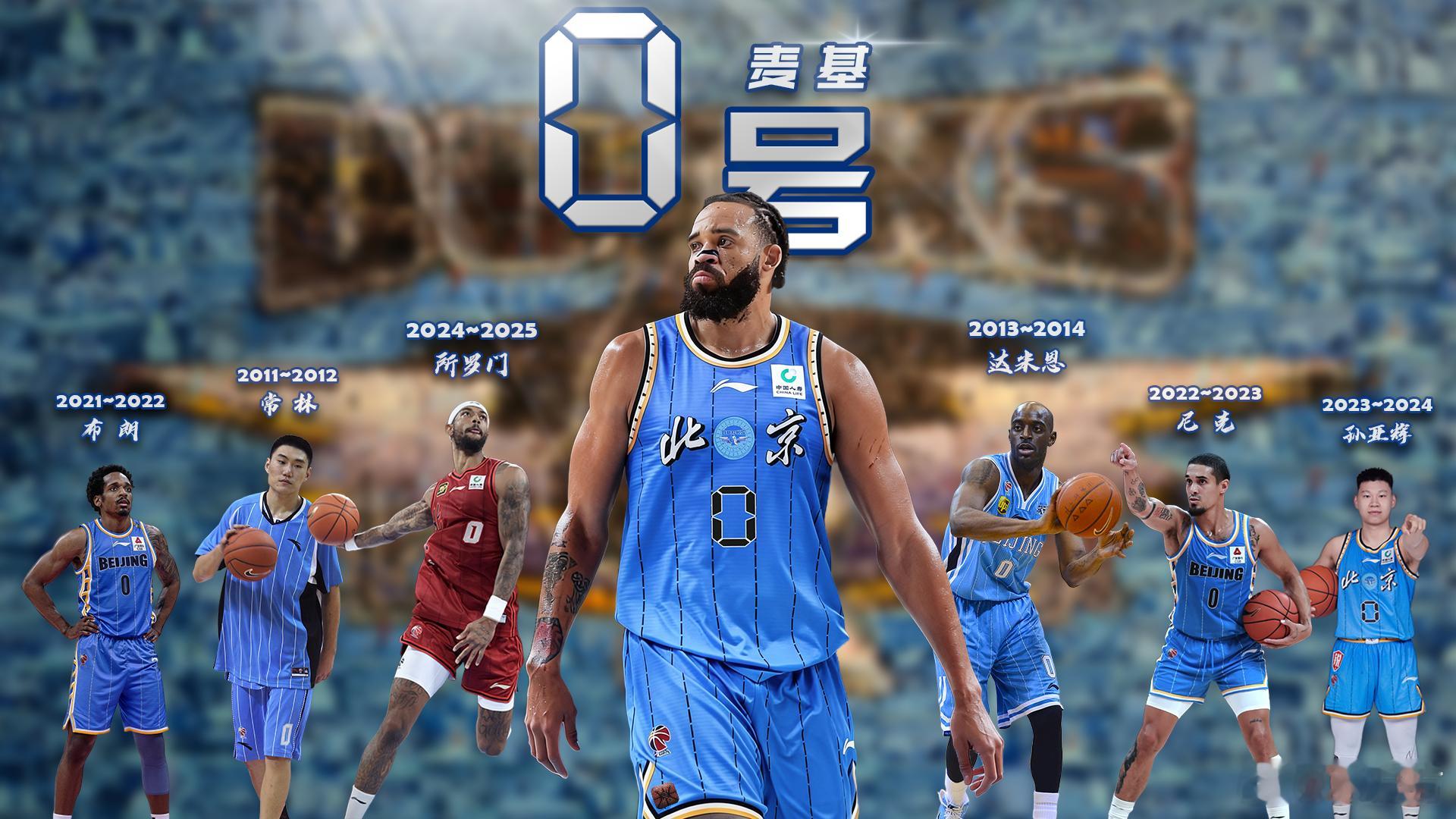 北京首钢号码传奇 好久没更，麦基加盟北京男篮 这是马莫时代之后最重量级的外援引进