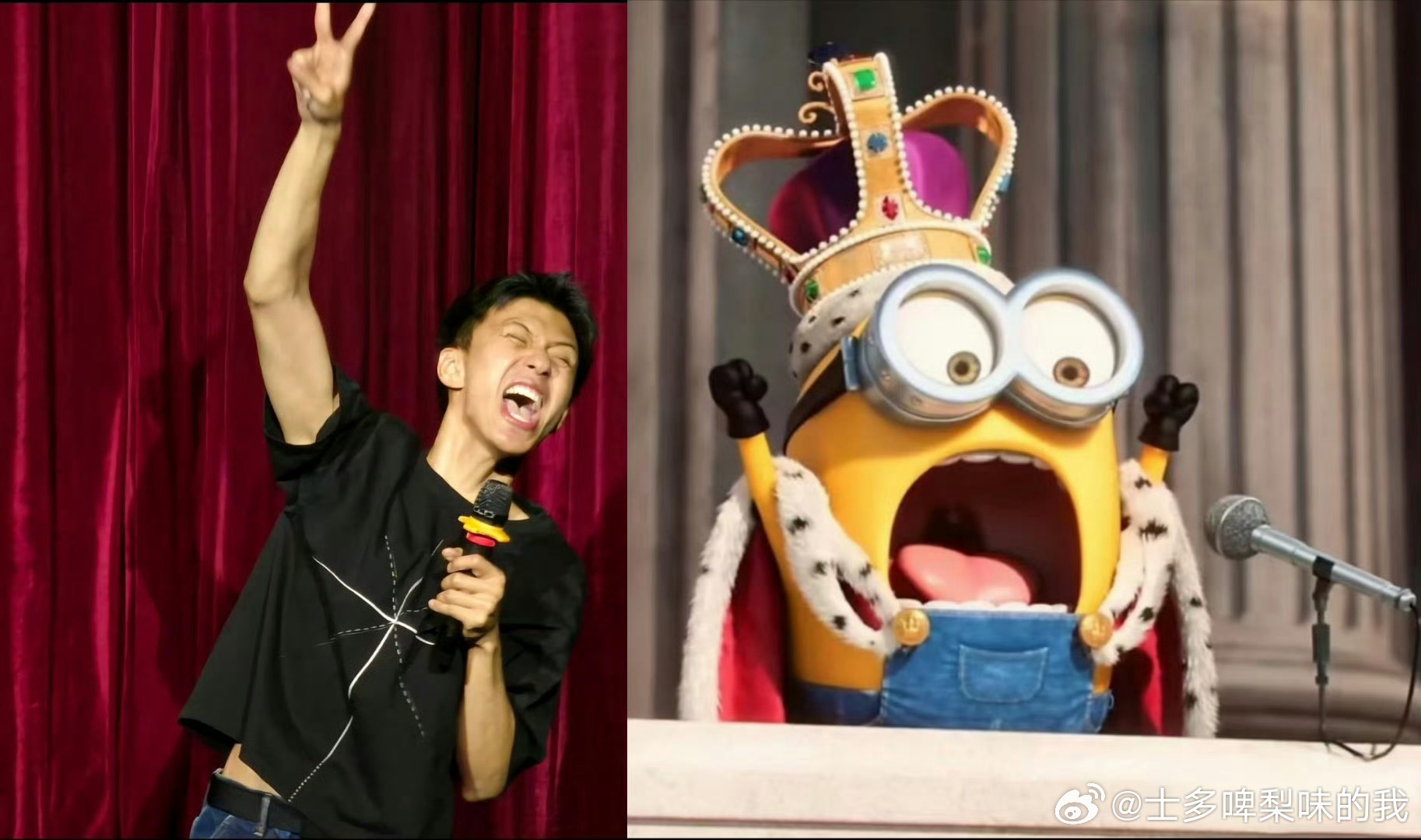 付航和小黄人凑不出一个安静的电影小黄人与大怪兽选角真的太合适了！精力满满的付航为
