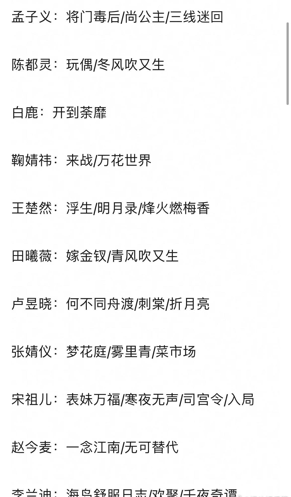 看女明星重点存货，接下来谁能升咖 ​​​