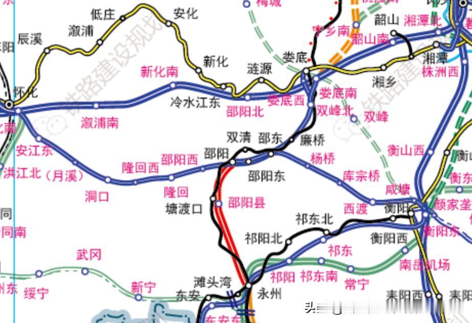 邵阳野心勃勃的 “八站铁路格局”，藏着一个最尴尬的空城预留站 ——隆回西站！
很