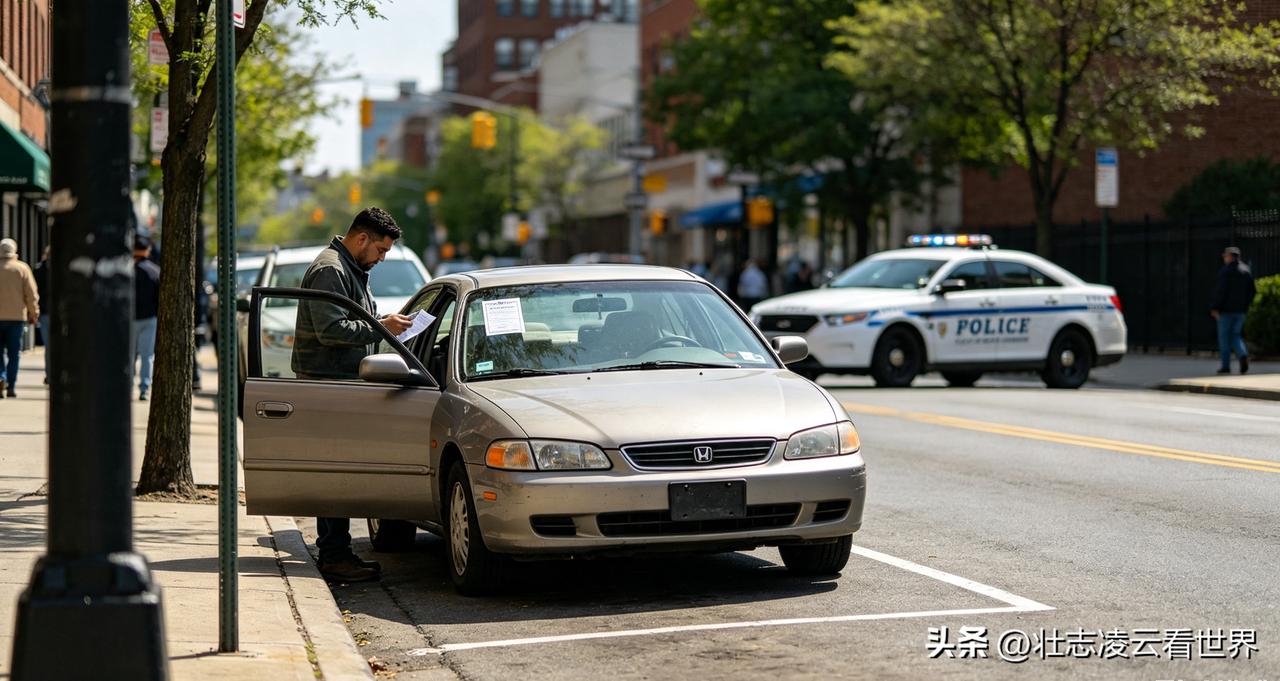 路边临时停车刚回来就看见罚单，别着急交钱，操作对了能直接撤销。
不少车主刚拿到罚