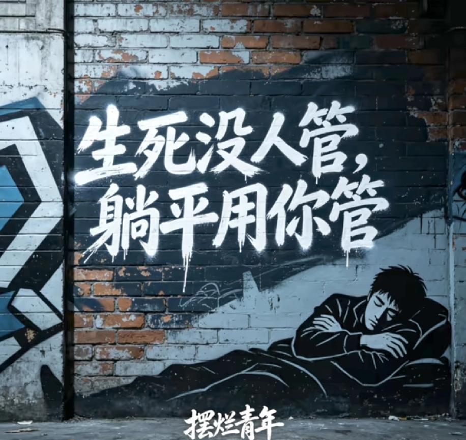 躺平有什么不好，我书都念不好，难道一定要选择受社会的毒打吗？而躺平恰恰是耗费社会