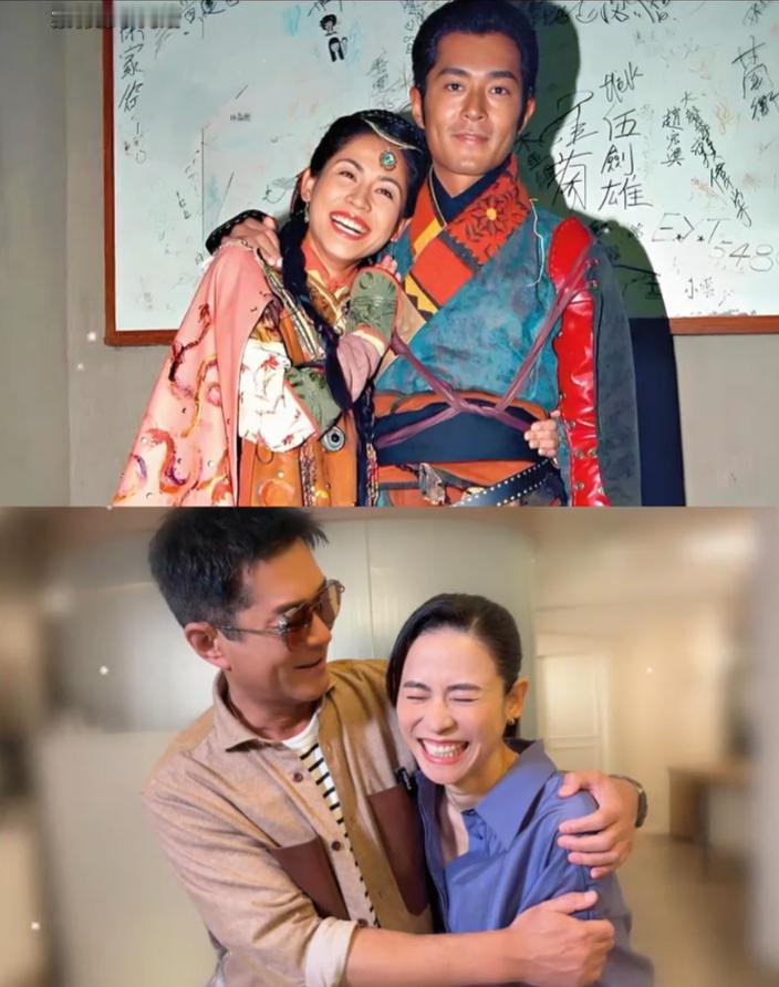 这一对CP，好甜。 