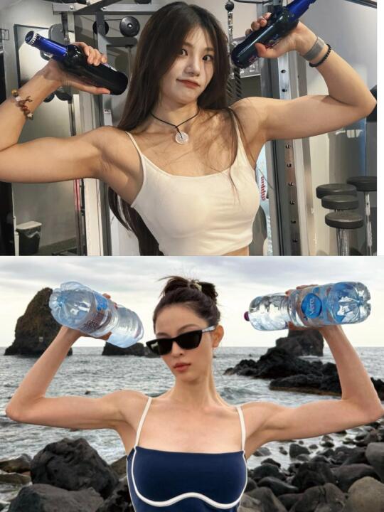 没矿泉水举两瓶啤酒吧😛😛