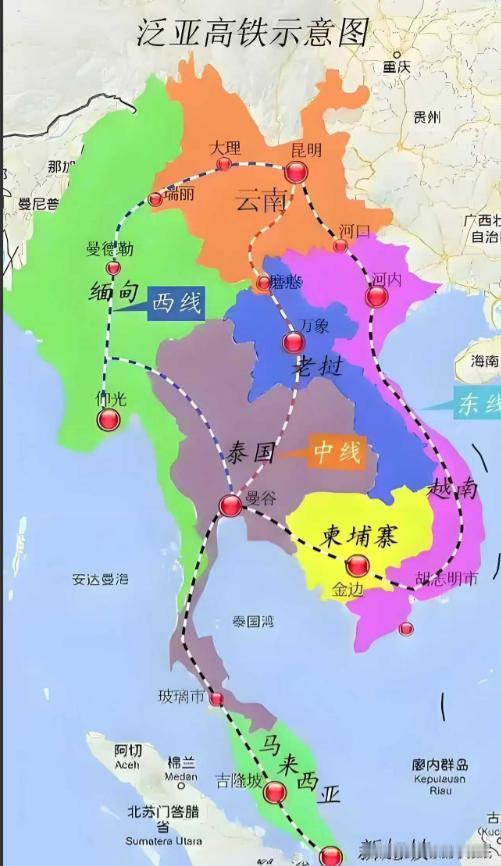 老挝真的是拼了，为了修建中老铁路几乎把国库都掏空了。中国看他们这么积极，自然不能
