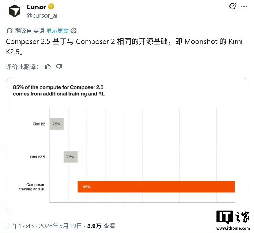 【马斯克邀你体验 Cursor 最强 AI 模型：Composer 2.5 登场