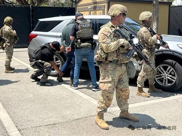 特朗普向加州增派两千国民警卫队为应对美国洛杉矶爆发的抗议示威，美国总统特朗普已下