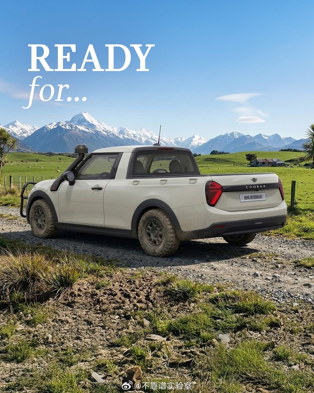 今年4月1号的第一个恶趣味来自MINI，为您介绍——MINI“布什曼”大v聊车车