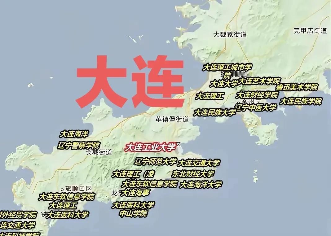 大连高教这块，前三妥妥的
大连超过沈阳，全省超过一半以上的好大学都在这座海滨城市