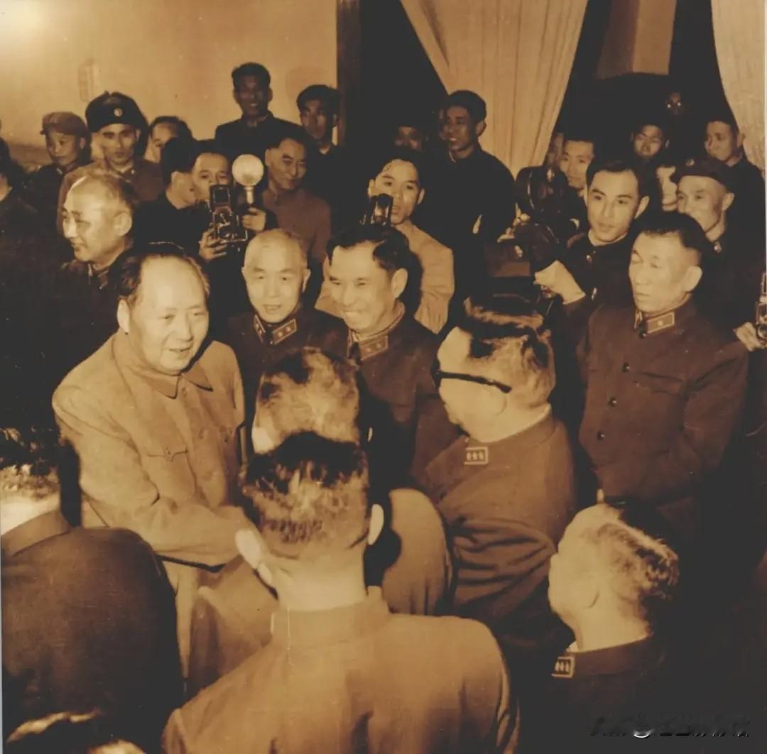与毛主席合影是无限的荣光