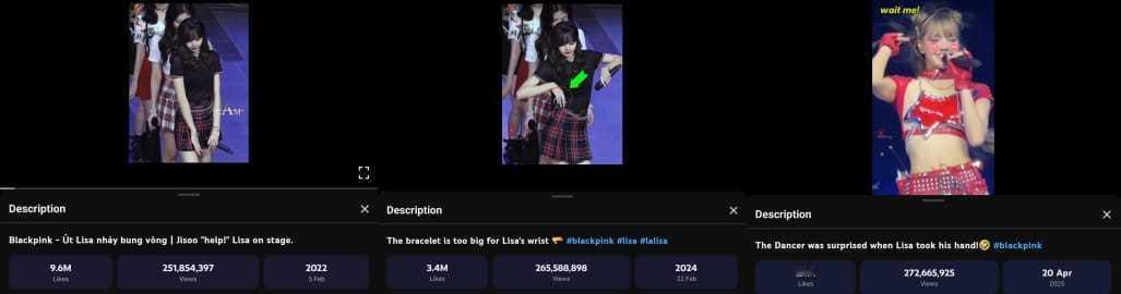 LISA 创下历史纪录，包揽了亚洲女艺人在 YouTube Shorts观看量与