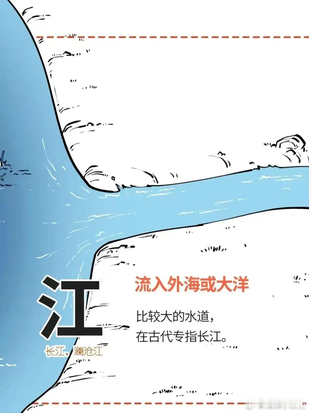 30秒搞懂江河湖海