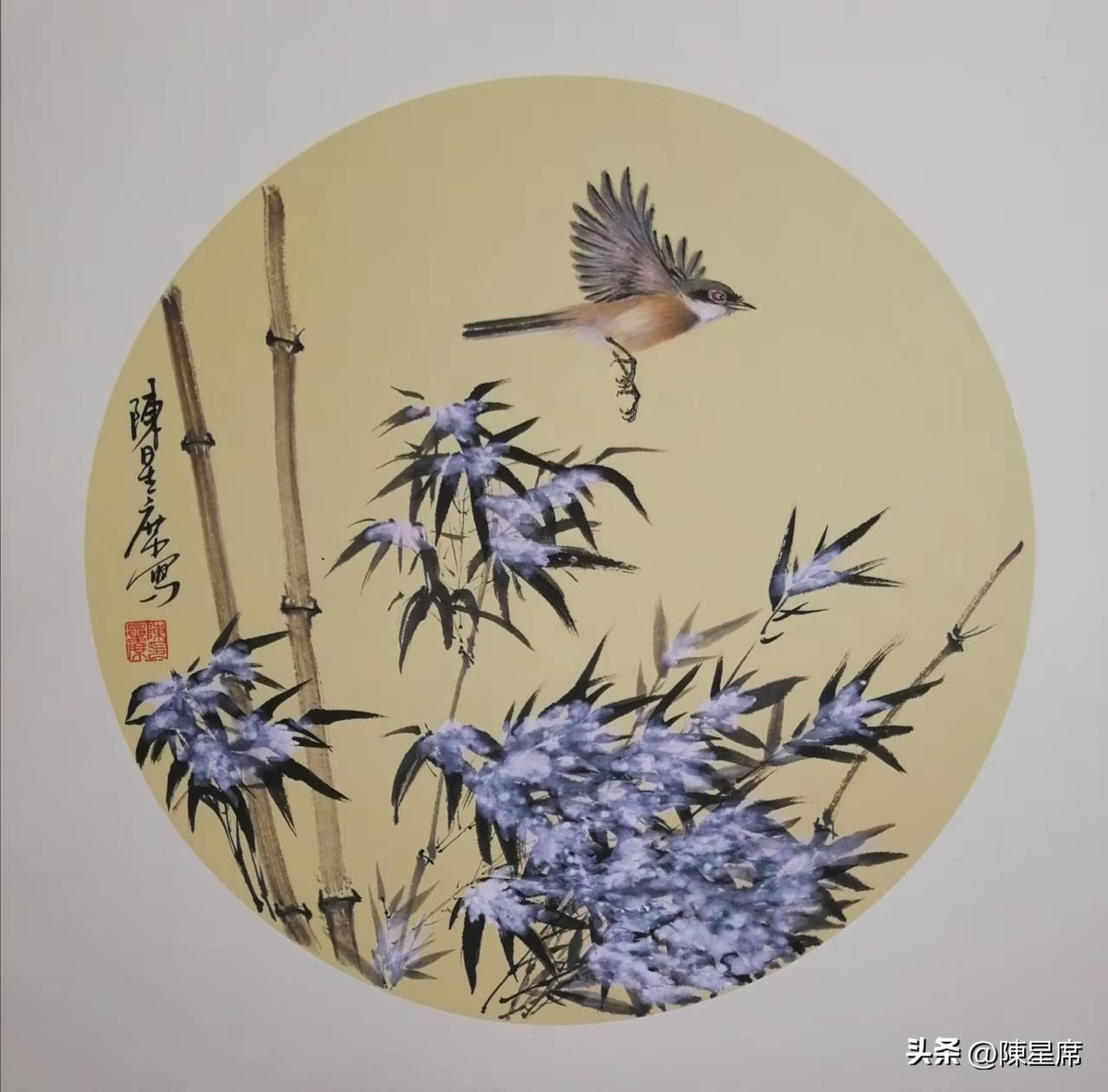 晒出你满意的国画作品