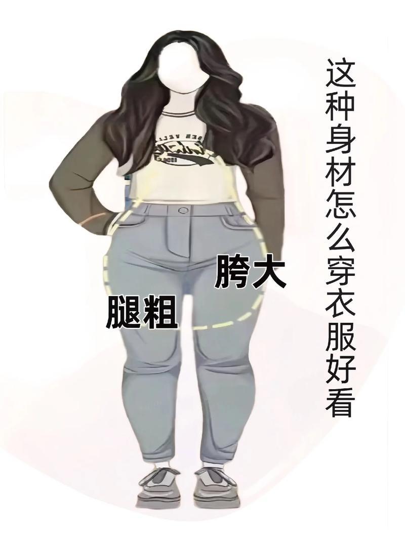 原来梨形身材是基因彩票所以谁能出一条适合梨型身材的裤子？不显胯宽，大腿塞的进去且
