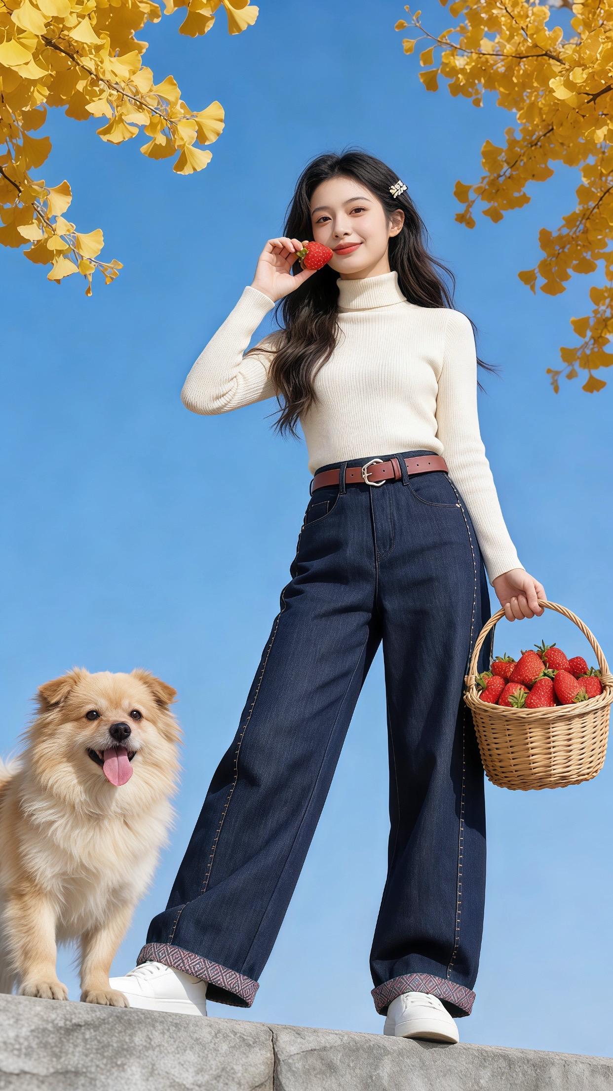 弯刀裤显瘦天花板 百搭裤子 梨形身材如何拿捏秋冬穿搭 显高显瘦显腿长 秋冬穿搭