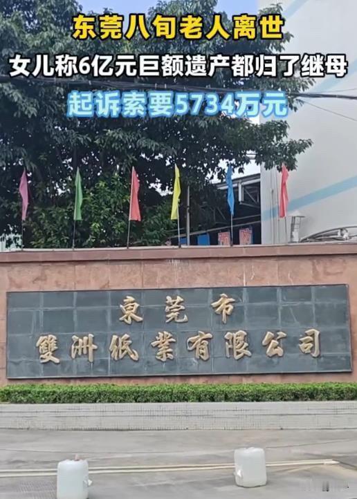亲情面前，金钱一文不值，”广东东莞，81岁老人吴某力离世，留下约6亿元遗产。24