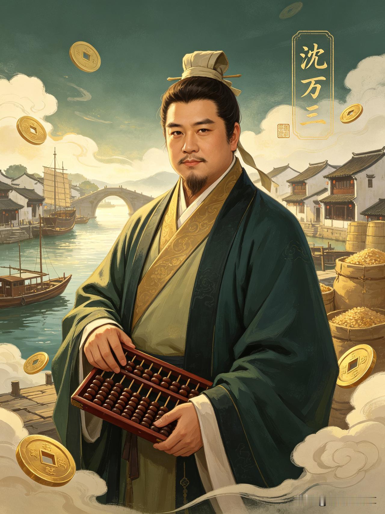 明朝那个被朱元璋抄家的沈万三，到底给后人留下了啥？

说起沈万三，大家都知道他是