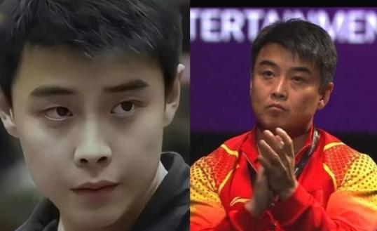 王皓的父亲说："王皓当运动员的时候白白胖胖的，但是做了教练后在比赛的时候，又黑又