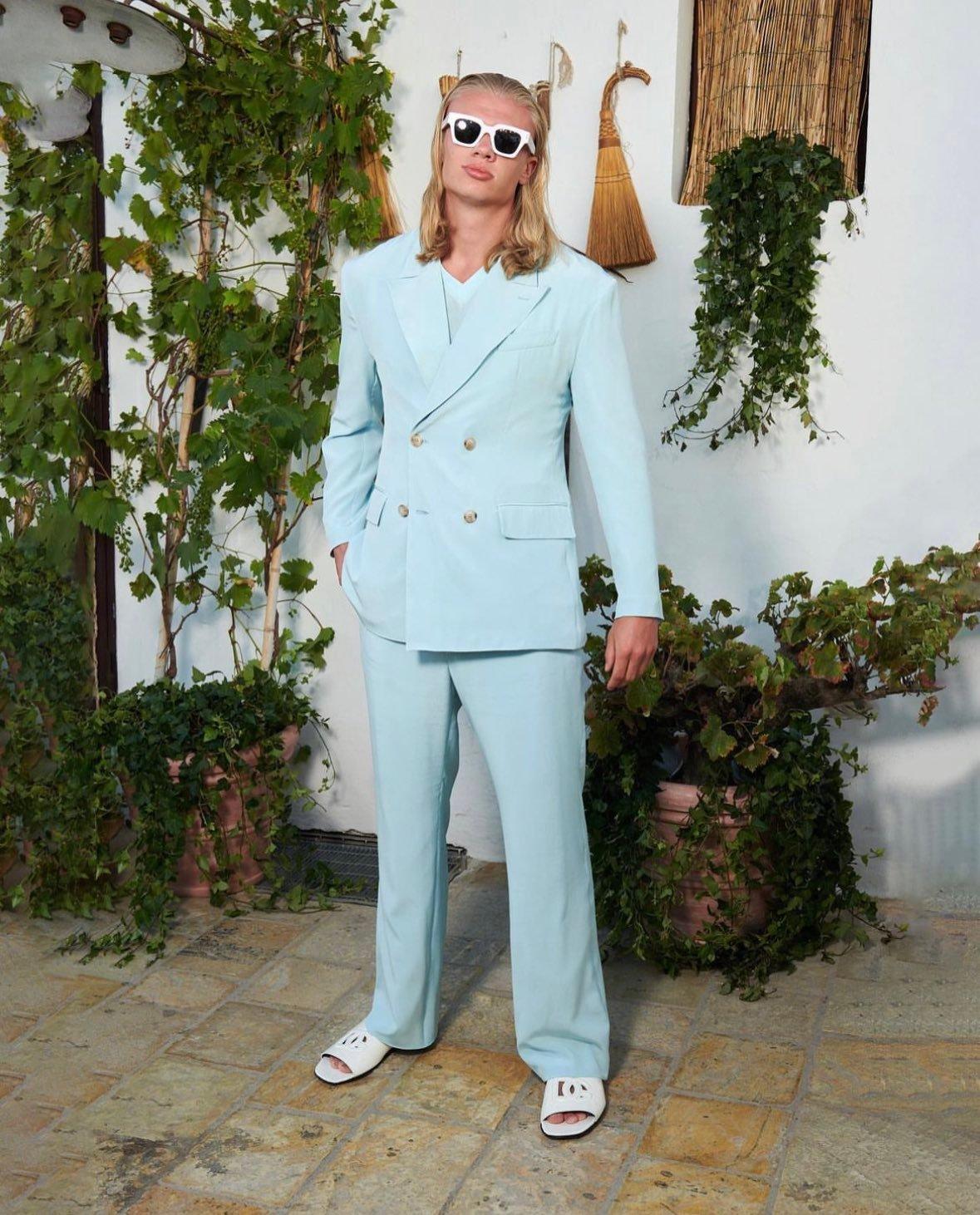 哈兰德的穿搭，有没有超出您的想象？[捂脸][捂脸][捂脸]绝对是另类天王！或许这