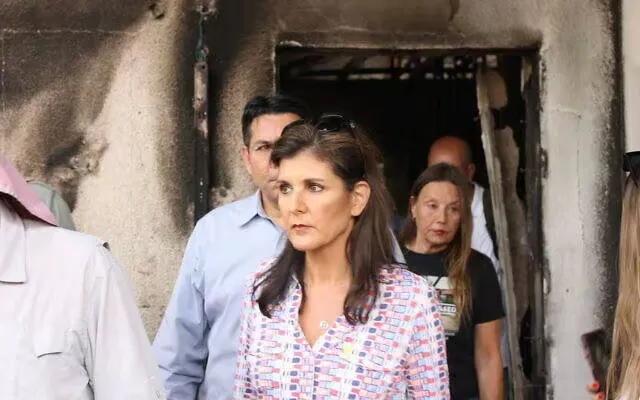 此前宣布退出美国大选的黑利，在访问以色列时，又睁着眼睛说瞎话。她声称，伊朗、俄罗