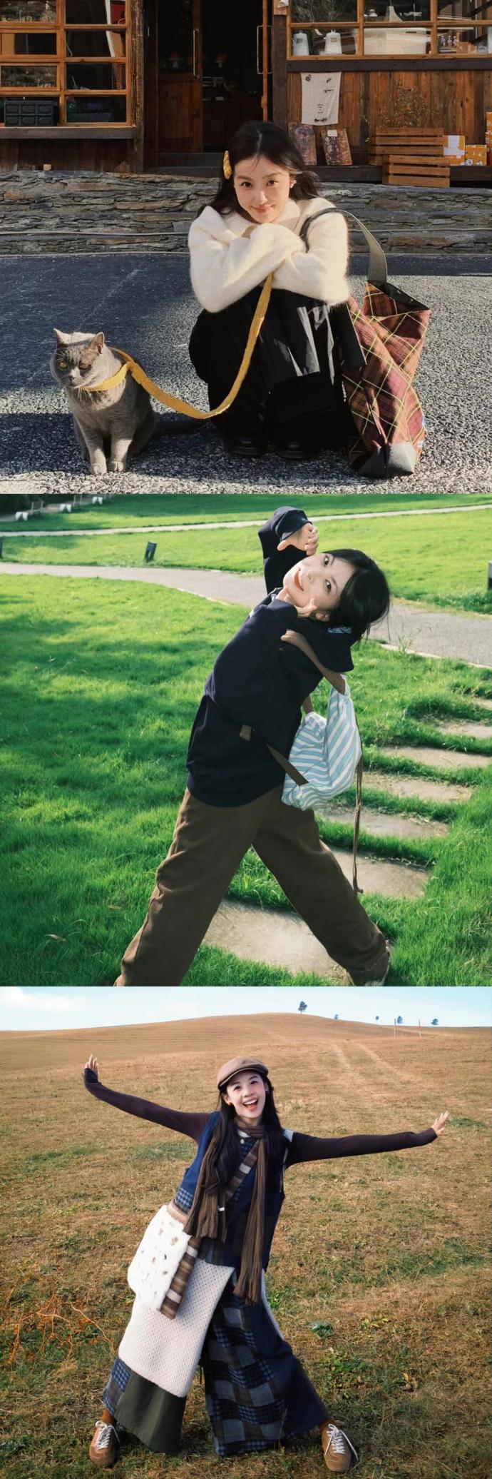 给普通人存一些简单的站姿拍照姿势！ 