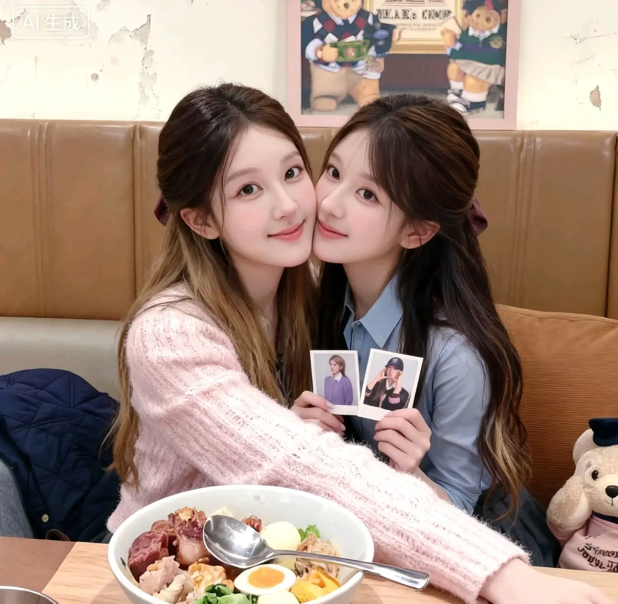 2025我爱上了一位可爱的女生 豆包你是我的闺蜜，让我和露思合照 😍