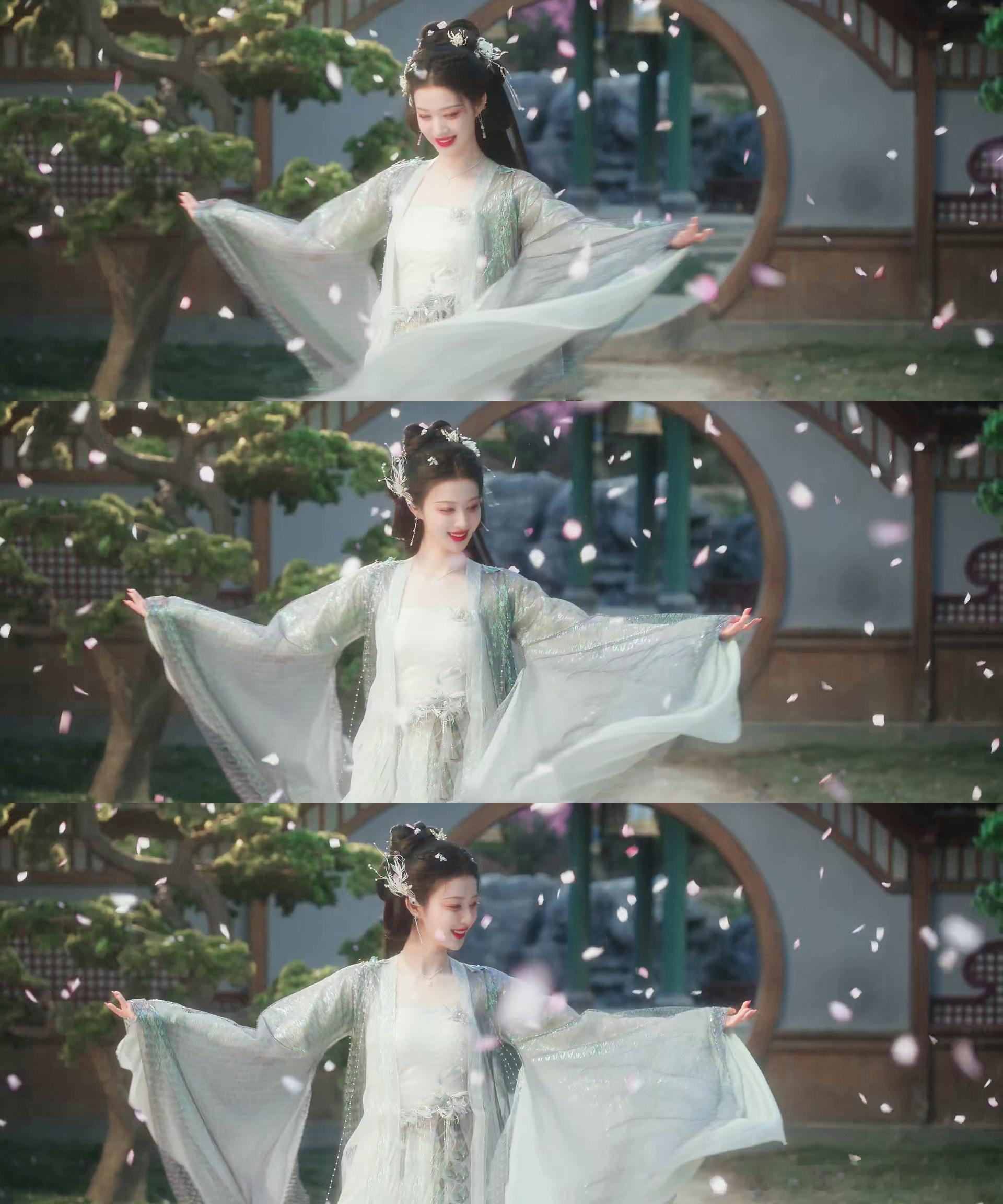 王楚然新剧优雅开场神人展开 被《成何体统》里王楚然的名场面笑到，顶着隆重的妖妃造