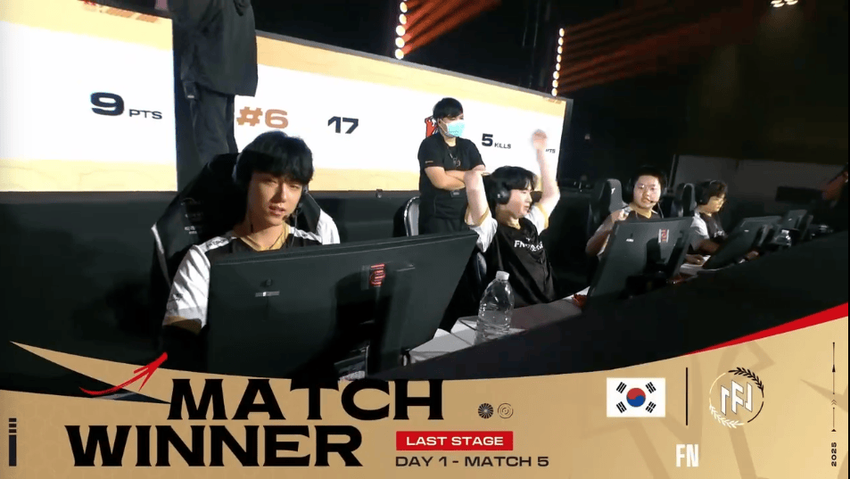 PGC2025突围赛D1R4：FN吃鸡，单局15淘汰