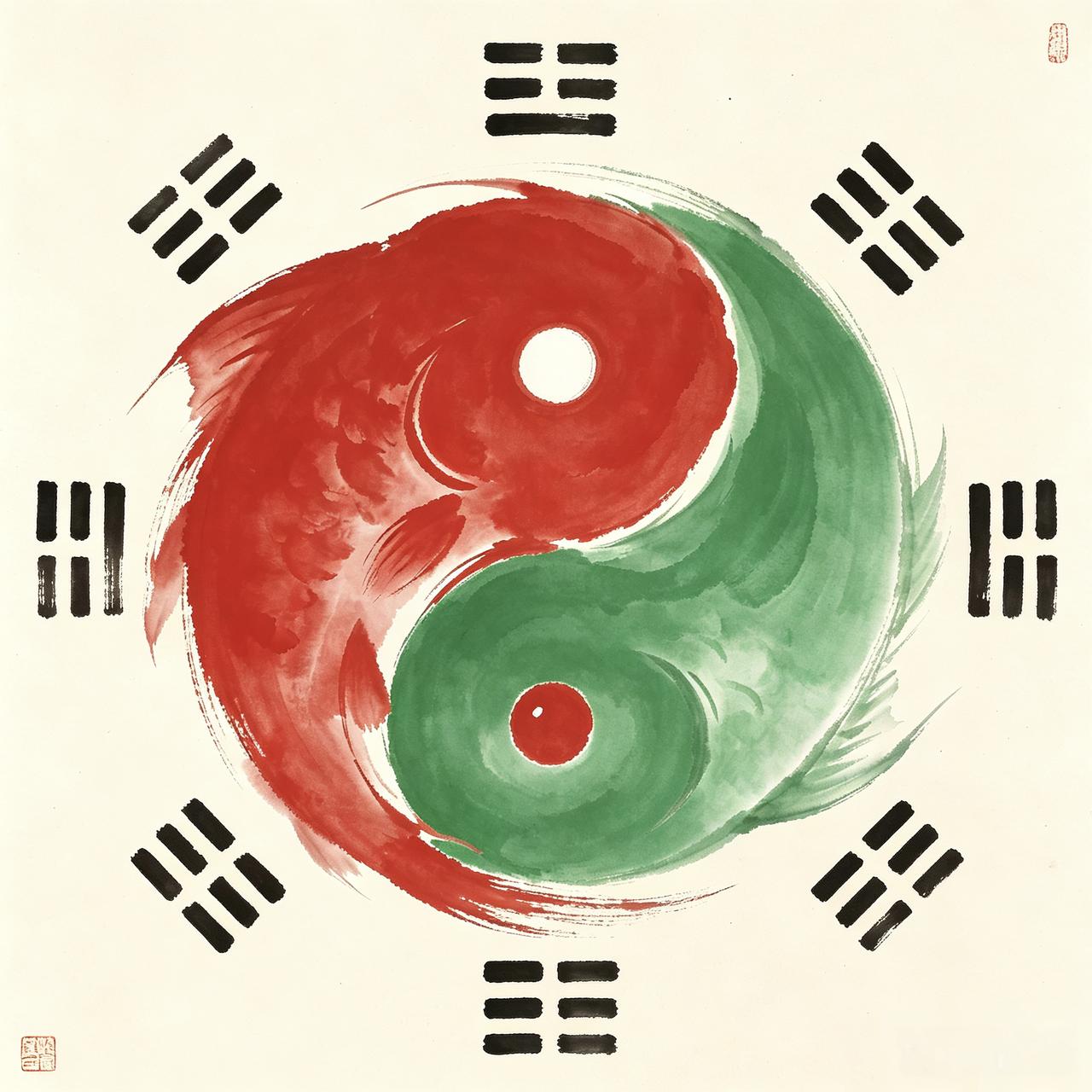 一阴一阳之谓道，万物负阴而抱阳，冲气以为和。
两极反转如此之快，如天堂直坠地狱。