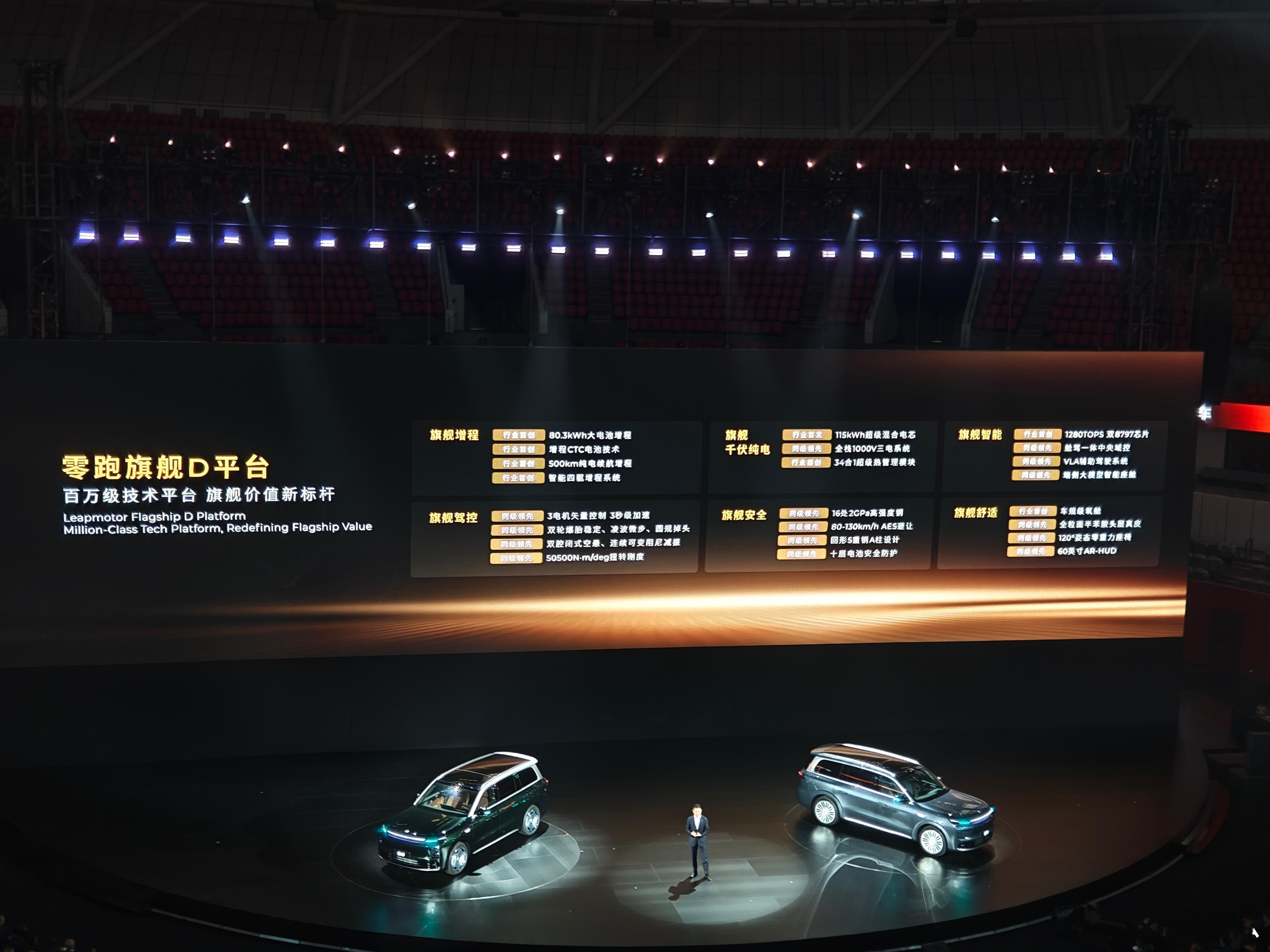 零跑给D系列产品的定位是：旗舰中的旗舰，并且是给全球用户的旗舰。而在的分享中，零