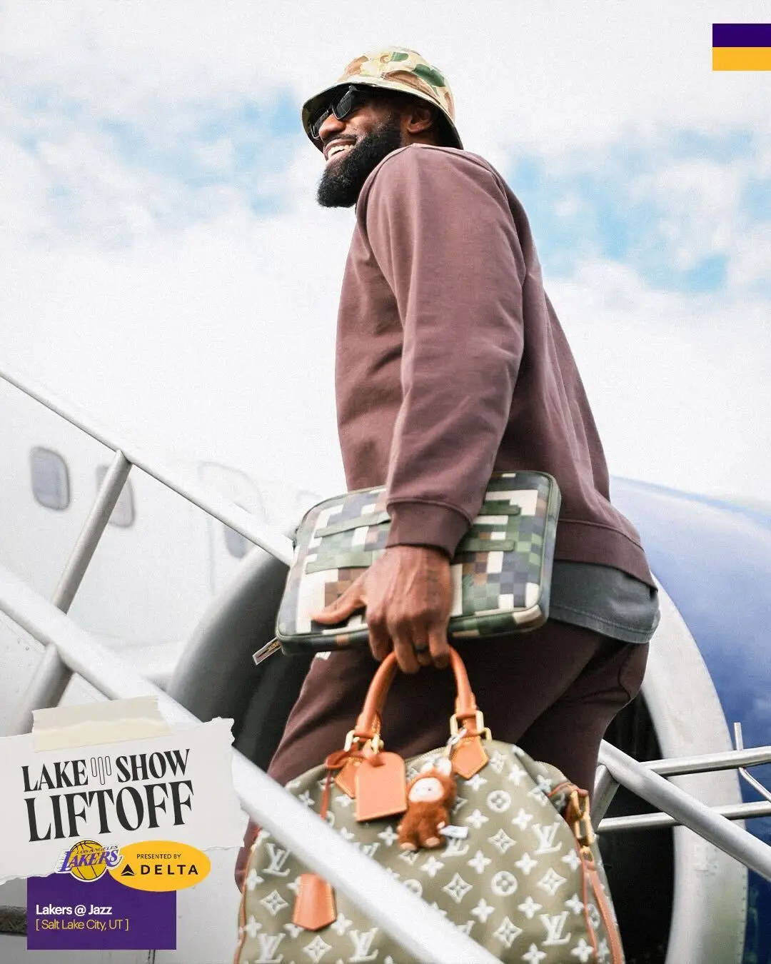 洛杉矶✈️✈️✈️盐湖城，老头本赛季首次去客场！