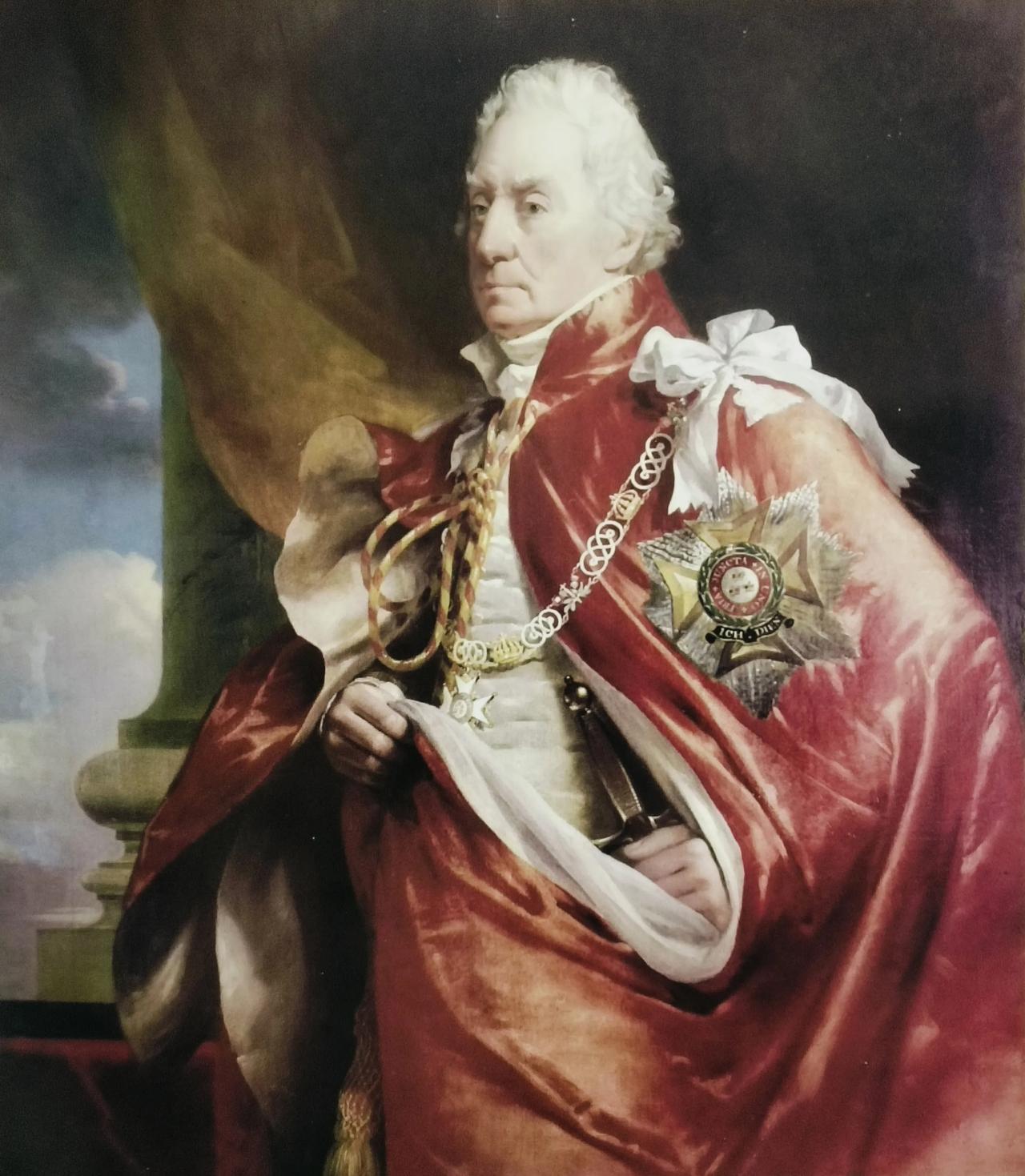 基思子爵，又名乔治·基思·埃尔芬斯通，英国海军上将，他是一位在18世纪末至19世