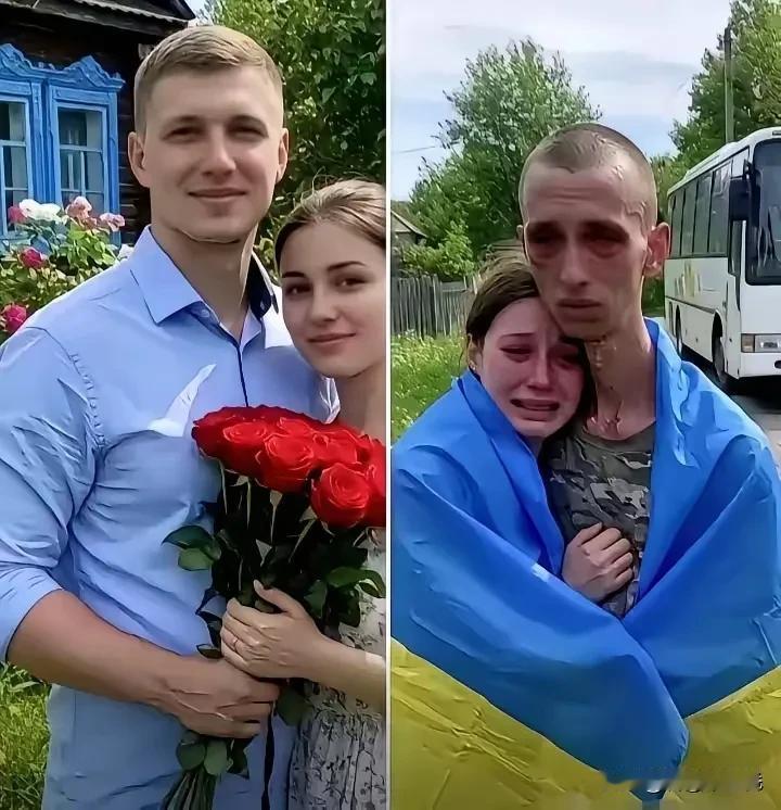 2025年圣誕節，一对乌克兰情侣的重逢太让人动容。战争让他们分离，经历九死一生才