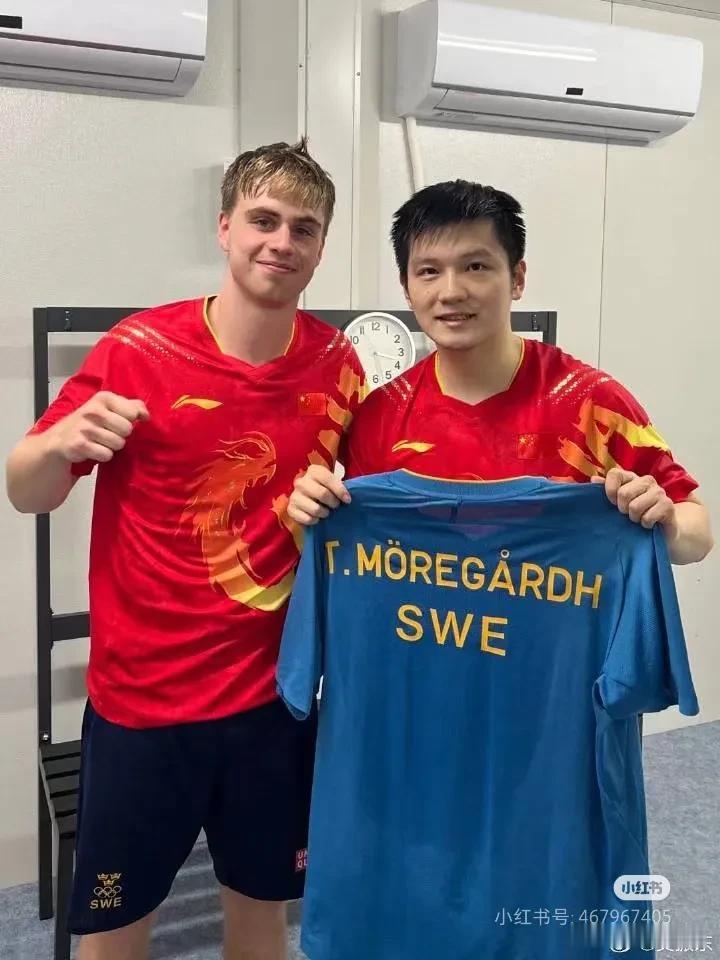 莫雷高德说樊振东球技好人品更好

在乒乓球的世界里，一场场激战背后，往往藏着不为