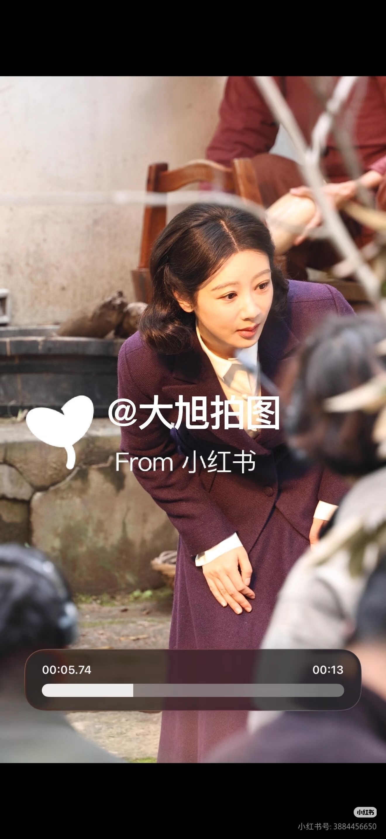 杨紫玉兰花开君再来造型路透，她这部剧状态尤其不好，造型也没做到扬长避短，演的还是