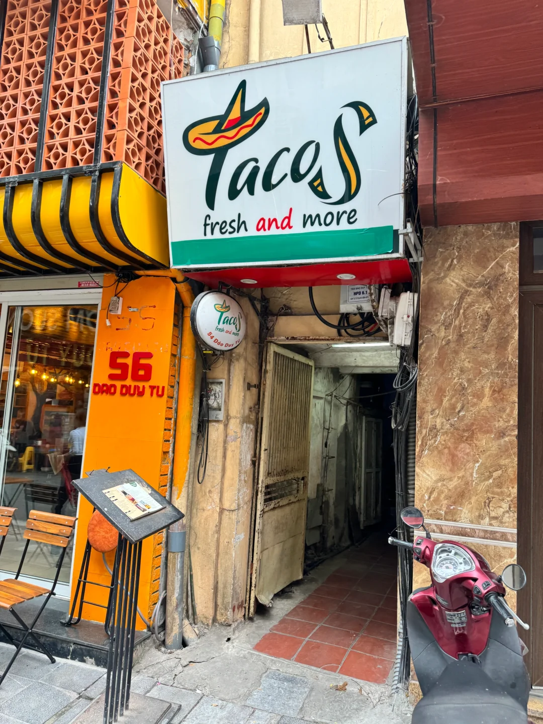 越南🇻🇳河内 古街巷子里的墨西哥taco