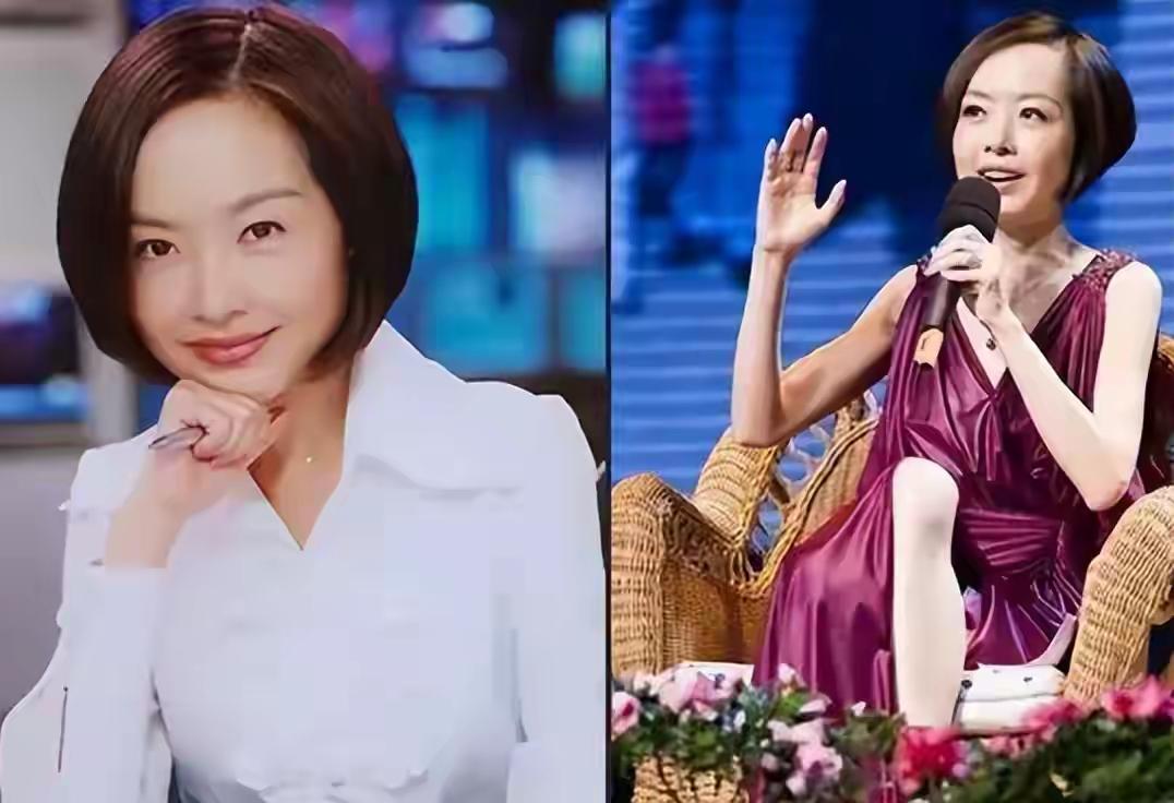 那时，鲁豫经常半夜带着“浓妆”，回到出租屋。一次房东实在看不下去了，劝她：“姑娘