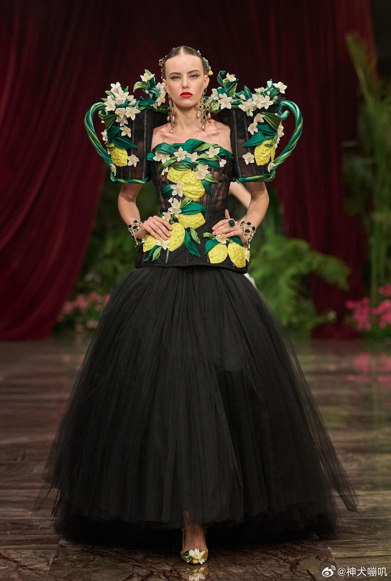 dolce&gabbanaAlta Moda 2026 鲜花 6 